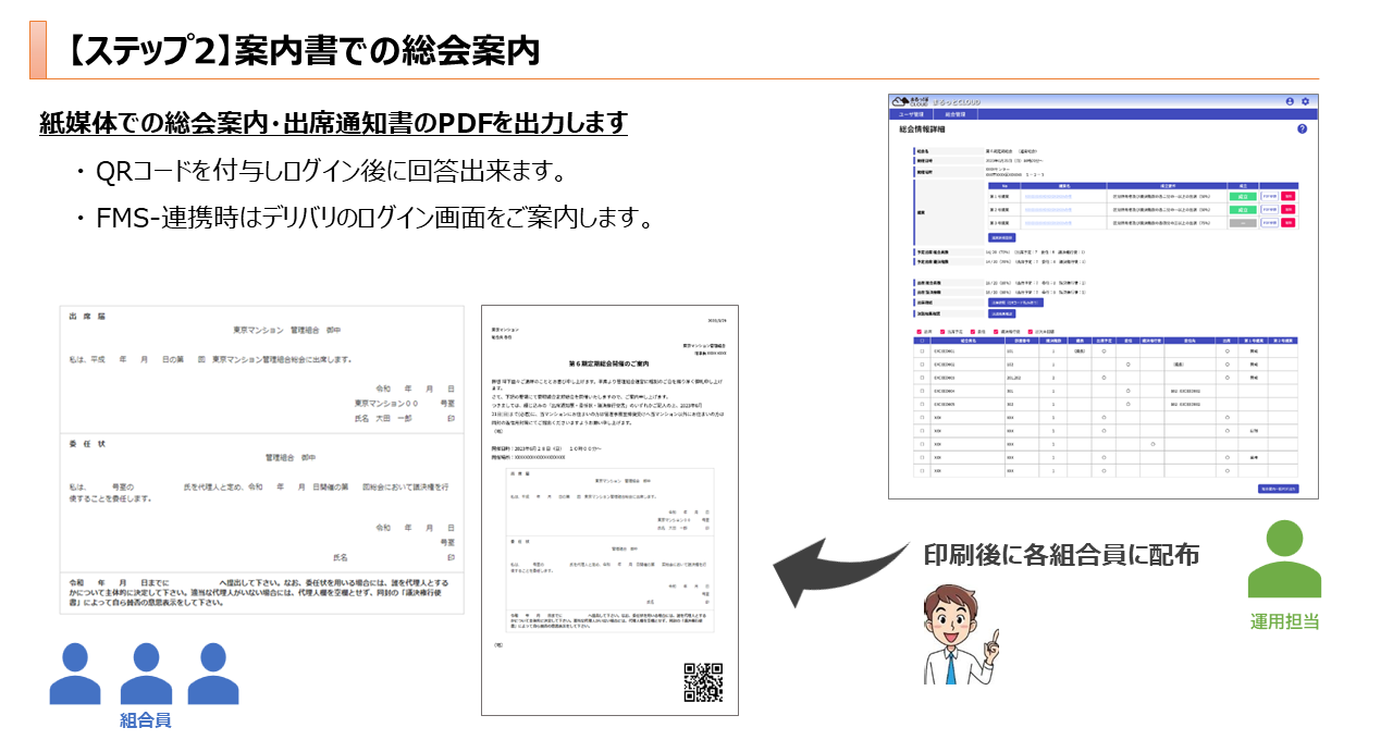 マンション管理　総会支援サービス
